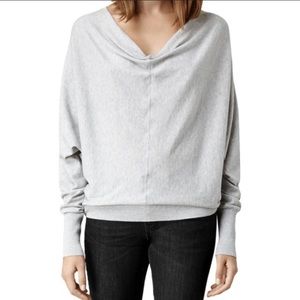 Gently used ALLSAINTS Elgar cowl neck sweater